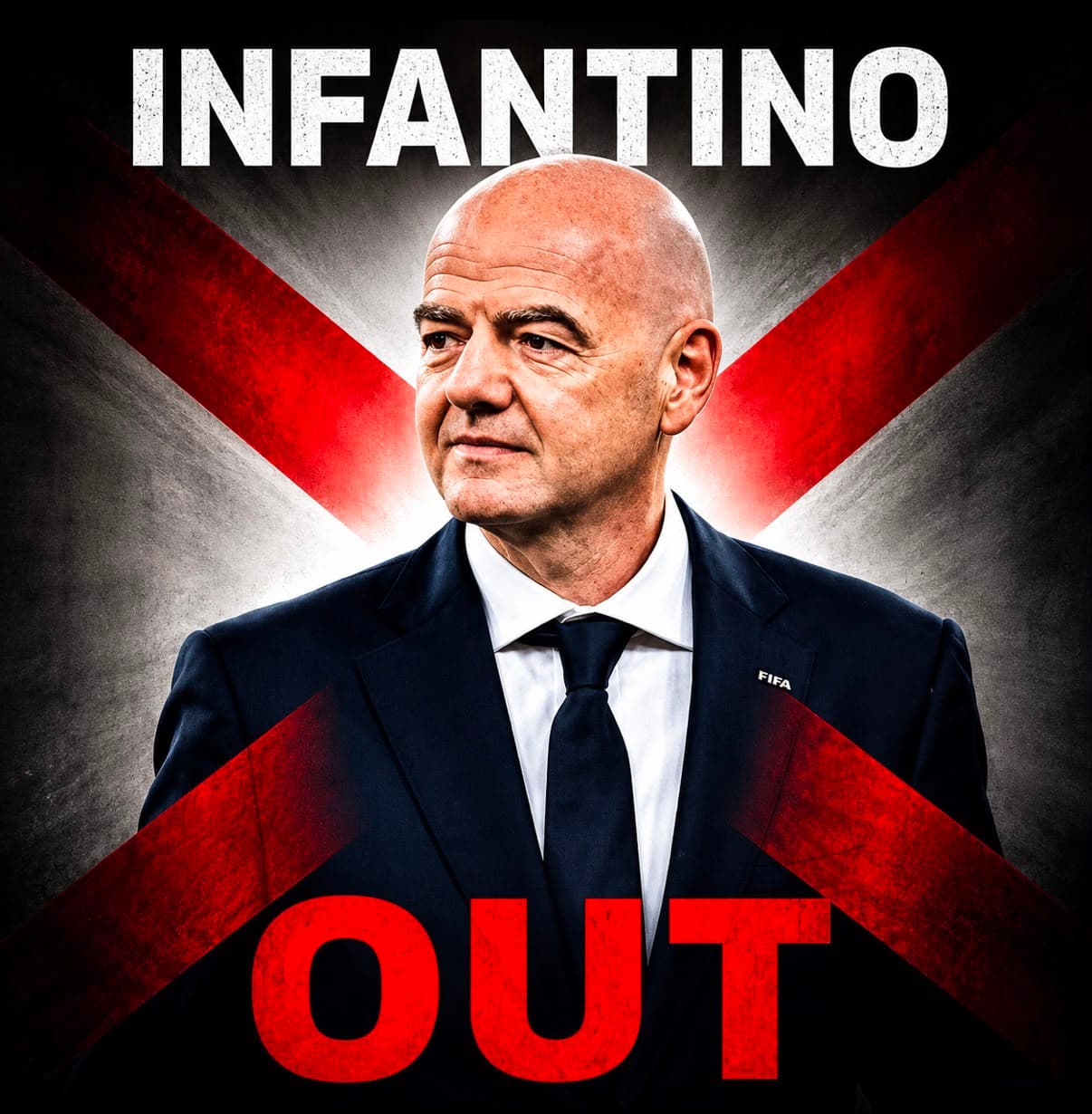 Infantino Out Campaign Graphic